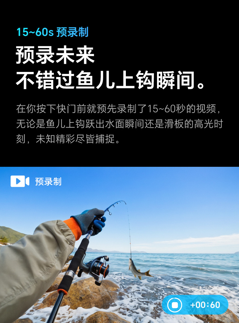 Suitable for Sjcam Speed ​​Shadow C300 Thumb Sports Camera Motorcycle Driving Recorder 360 Panoramic 4K Camera