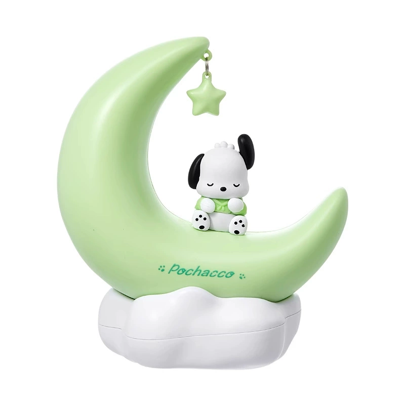 Известный Miniso Sanlou San Liyue Sweet Dream LED Светящийся Jade Guidou Kuromi Night Lantern