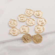14K����ɫ��߅����ӡ��������朵��diy�ֹ��Ʒ�������僽�