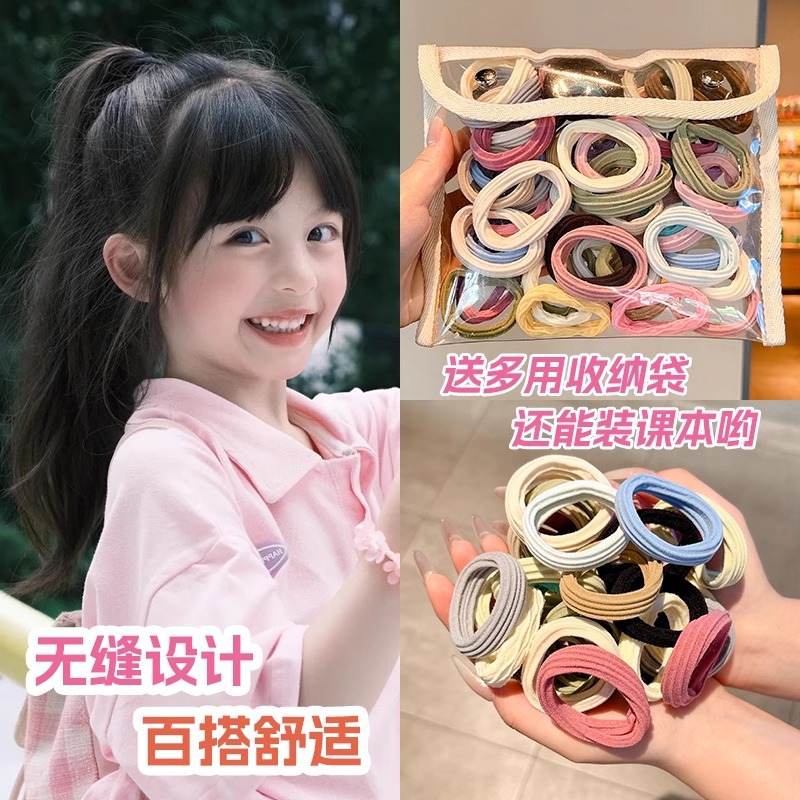 Temperamento de alta gama cuerda para la cabeza del cabello mujer 2025 nuevo lazo para el cabello de alta elasticidad cuerda para el cabello de cola de caballo tocado de goma para adultos