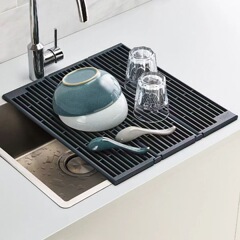 キッチンカウンター水切りシンク折り畳み式シンク排水器洗面台水切り防止カウンター水切りシンク