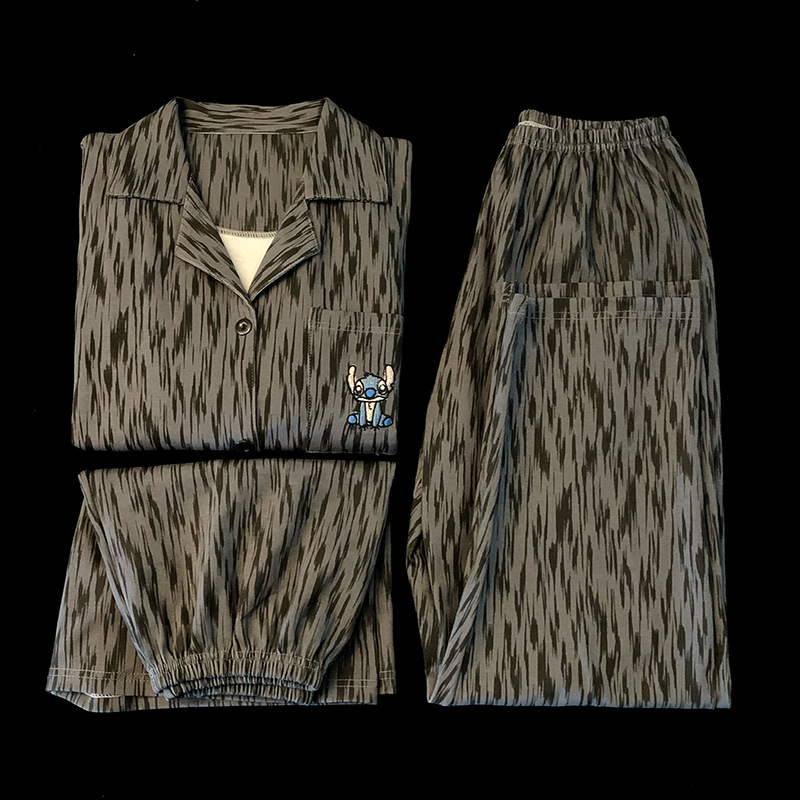 플레인-리우린 스티치 [반팔+반바지+바지]