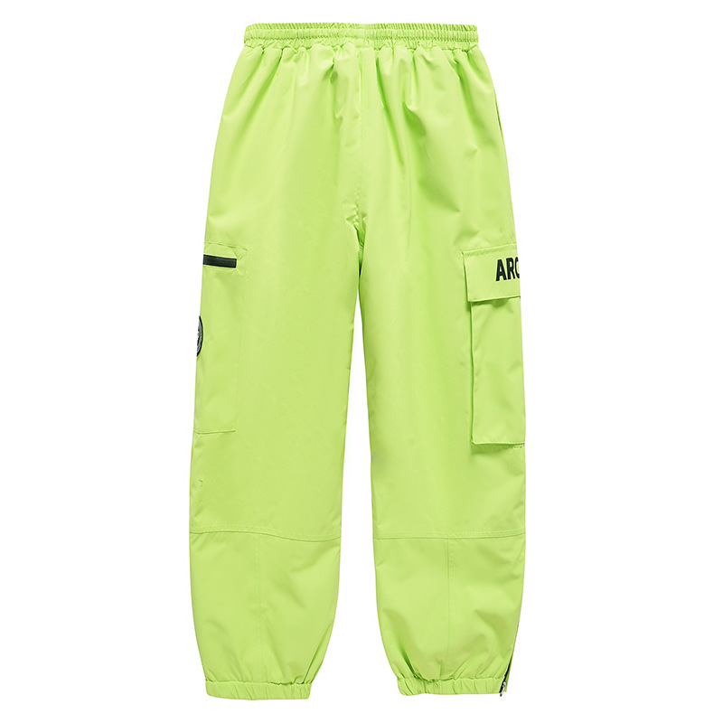 Traje de ropa para niños para hombres y mujeres, ropa y pantalones de snowboard y esquí de doble tabla para exteriores de invierno, a prueba de viento, repelente al agua y cálido._voghion.com