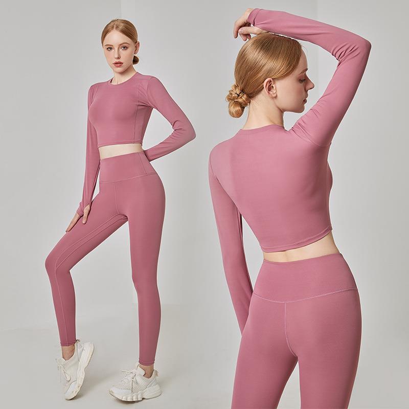 Yoga Clothing Women's Summer Professional Fashion Slimming Sexy Running Gym Beginners European and American Sports Suit