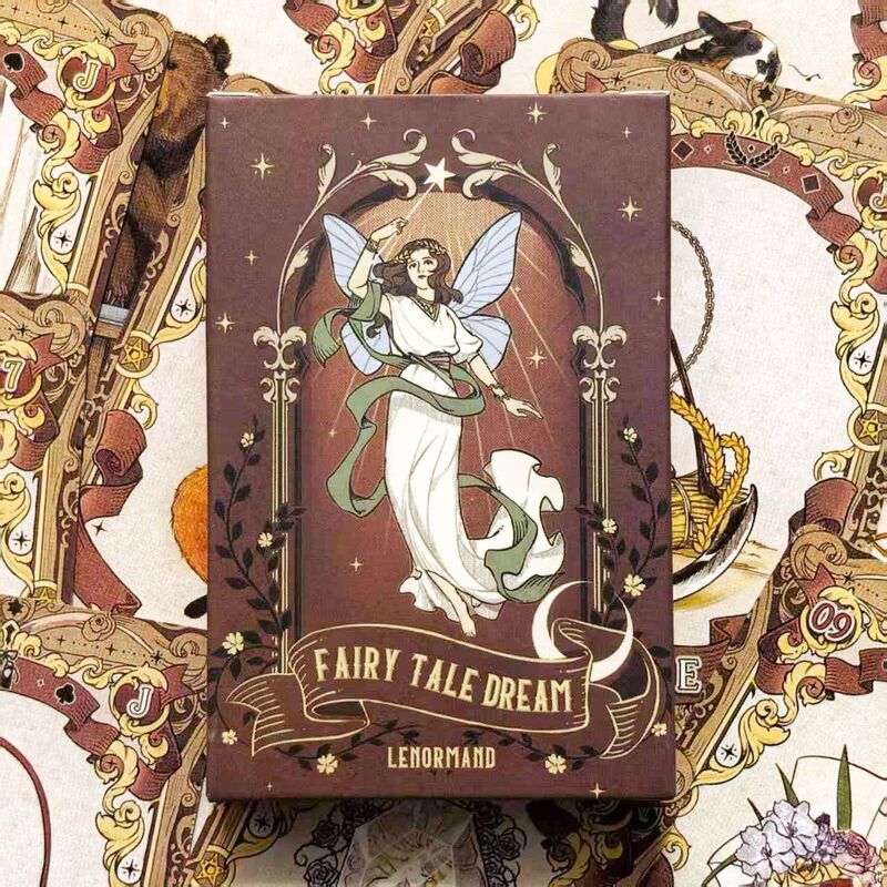 Fairy Tale Dream 44-Piece Lenormand Deck Cross-Border Board Game Amazon