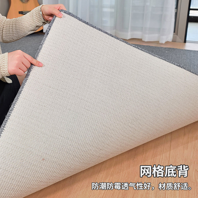 A5L Gray Office Carpet Large-Scale Commercial Full-coverage Flame-Retardant Entrance Mat for Office Buildings and Hotels, Simple Full Installation Available