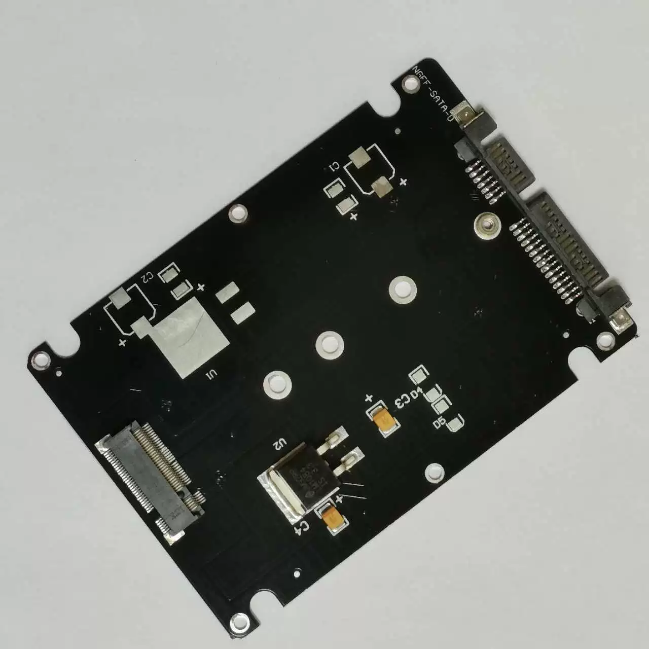SSD твердотельный корпус - корпус для диска M.2 NGFF к SATA3 последовательное преобразование карта SSD встроенный корпус