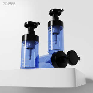 Mousse Foam Bottle 200ml Facial Cleanser Foaming Bottle Press Hand Sanitizer Shampoo Shower Gel Bottle