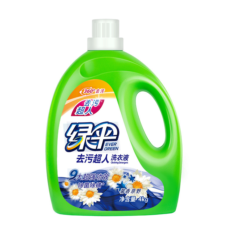 오염 제거 슈퍼맨 4kg 병에 든 향기로운 Yuan Ye