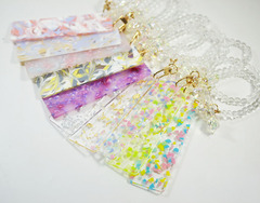 源頭廠家批發古箏指甲板 琵琶指甲收納板 古箏指甲纏繞卡