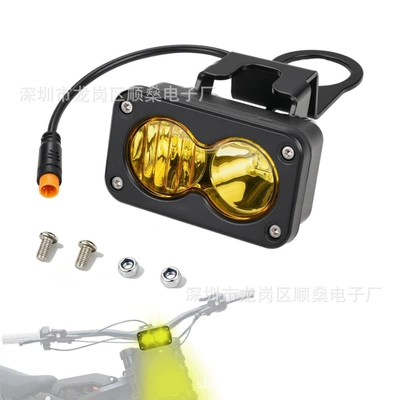 Cross-border in-stock 3inch LED İşçi projektorları - yellow-light