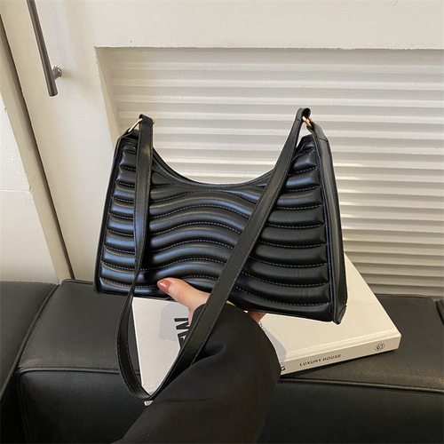 Ladies Commute Quality Simple Underarm Bag Women 2024 Single Shoulder New Style Versatile Ins Single Shoulder Dumpling Bag Women's Handbag