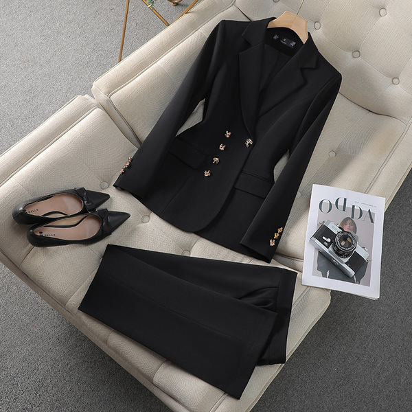 Autumn elegant classic suit