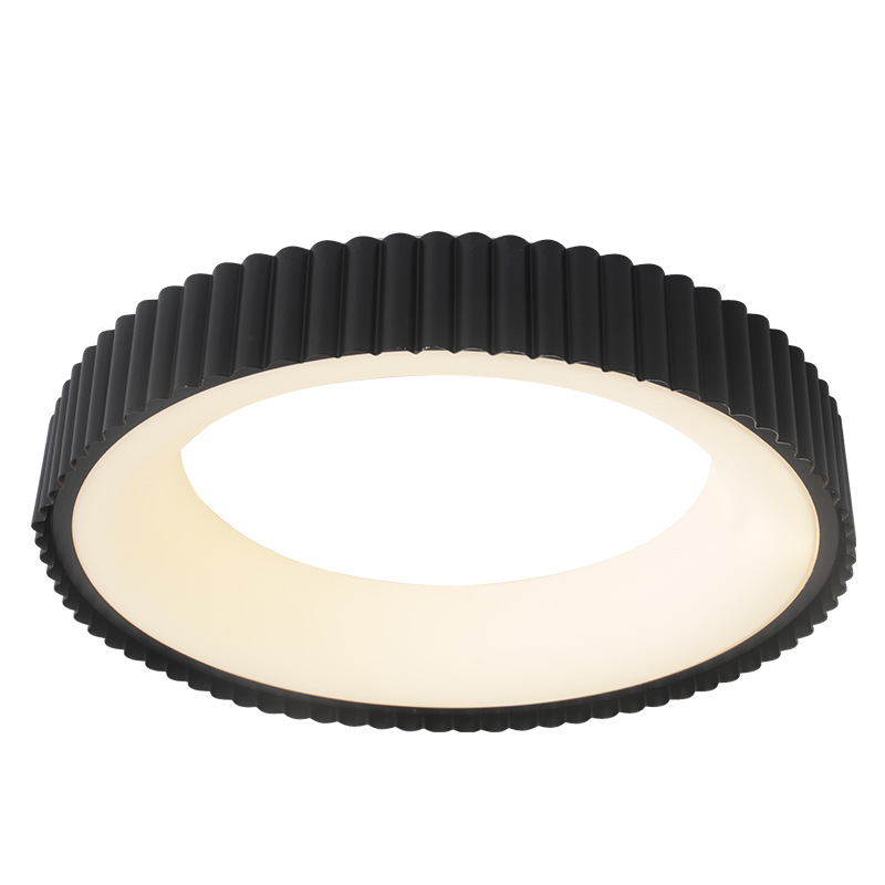 Nueva lámpara de techo de la sala de estar crema viento de espectro completo rectangular simple pasillo brillante protector de ojos lámparas de casa 700L