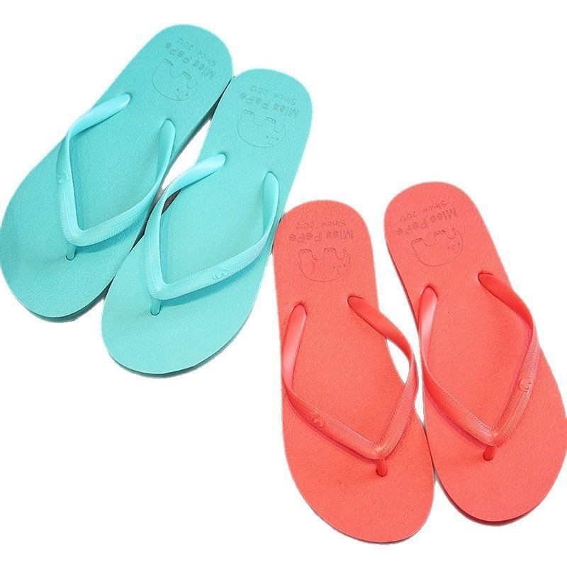 Women's Flip-Flops For Outdoor Wear 2023 New Summer Trendy Korean Style Flat Top Quality Non-Slip Beach Shoes Couple's Internet_voghion.com