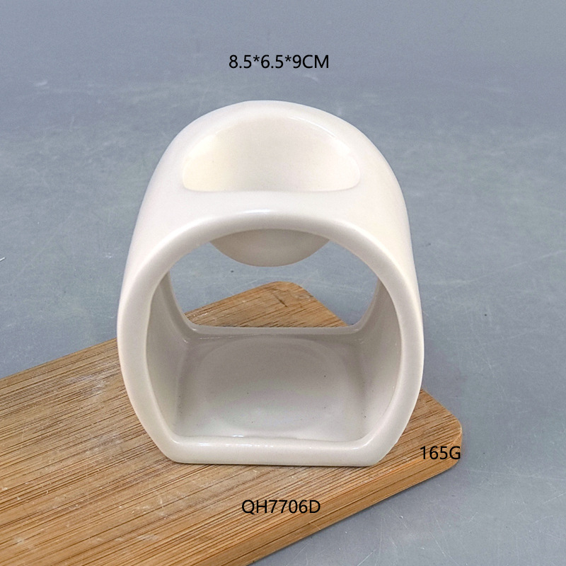 Lámpara de incienso de cerámica quemada en seco, lámpara de aceite esencial, horno de incienso de flores de cerámica, dormitorio, sala de estar, humidificador de fragancia