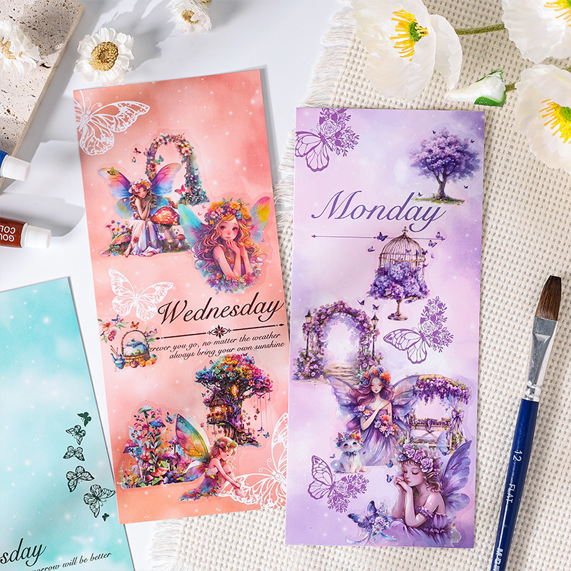 Historia de la ciudad material no adhesivo papel diy cuaderno diario material de decoración puede escribir un mensaje tarjeta pequeña nota