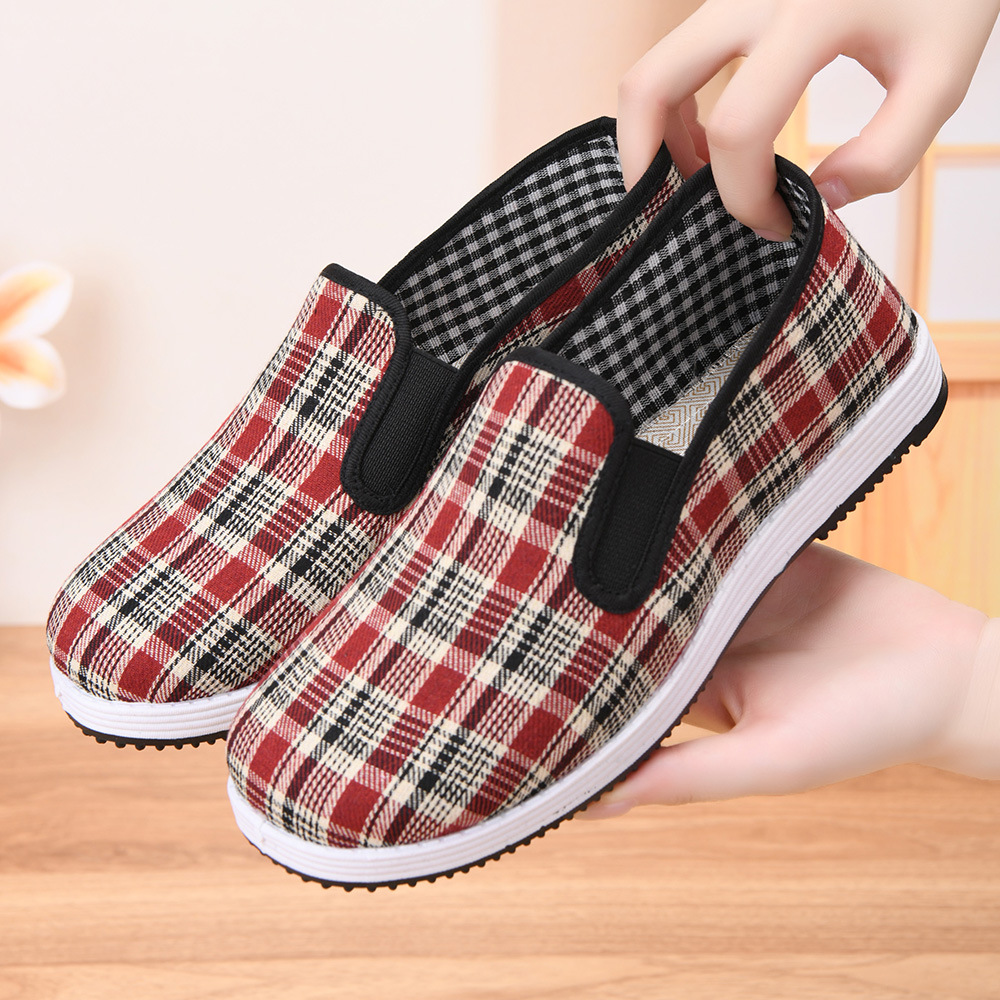 Thousand-layer sole black cloth shoes, traditional Beijing cloth shoes, military single shoes, work shoes, middle-aged and elderly walking cloth shoes, soft-soled wholesale
