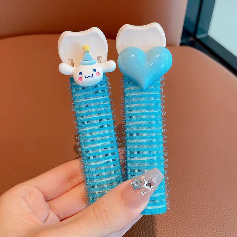 前髪ふんわり神器髪根っこふんわりクリップ頭上ヘアクリップサンリオ固定無痕怠け者定型カール女性|undefined