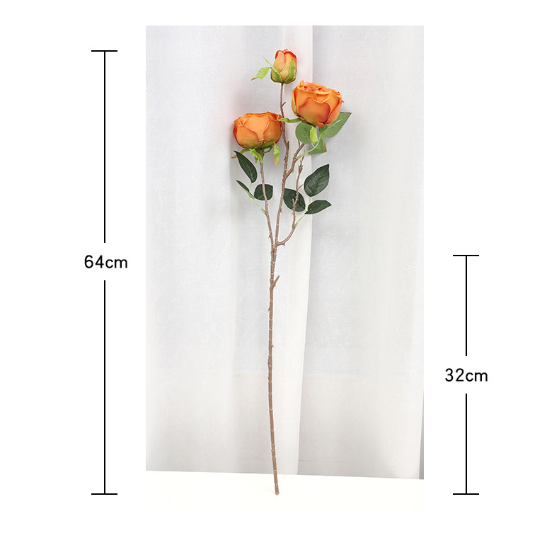 850g Weight Artificial Plant Event & Party Supplies Elegant Romantic Flower Silk Flower Artificial Flowers