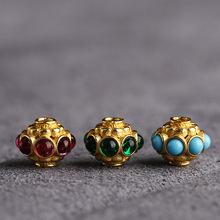 S925�y �U���w�������N��ɫ�y僽�ŷ���diy�ʯ�A�� ����Ʒ��
