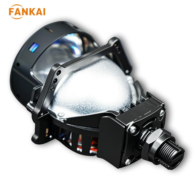 Lente bifocal N5 3 pulgadas 12V24V coche LED faros faros doble lámpara copa 60W alta potencia no destructiva H4H7H11