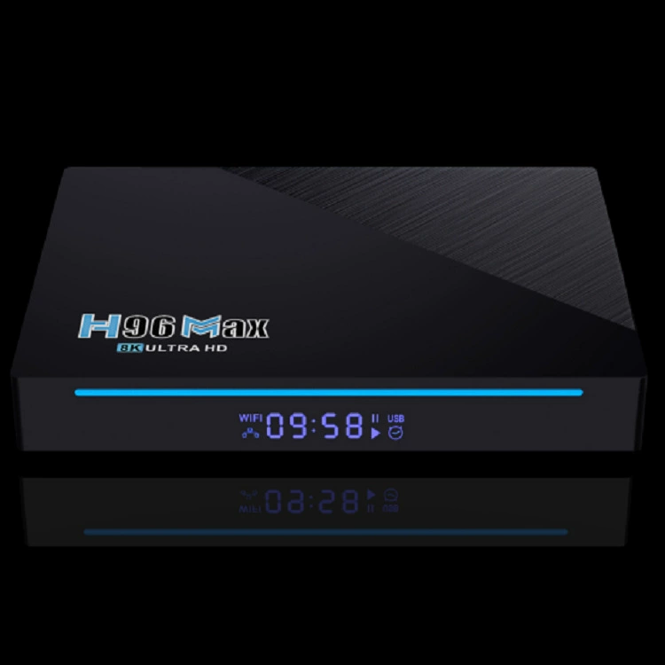 H96max Classic Black RK3566 сетевой ТВ-приставка двойной Wi-Fi Android 11.0 ТВ-бокс