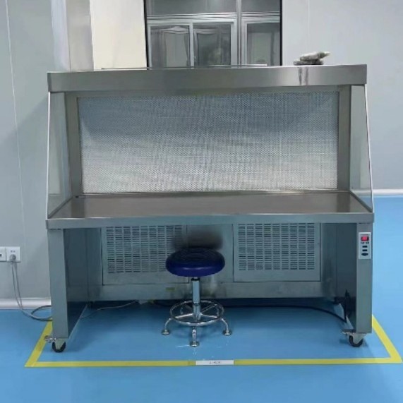 天润食品医疗微生物检测百级双人水平流不锈钢超净洁净净化工作台