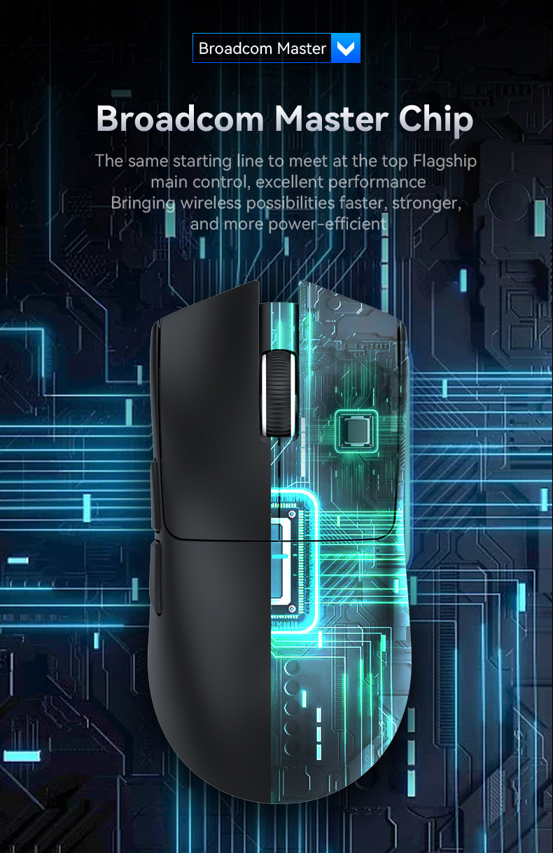 Attack Shark X11 Lightweight Wireless Gaming Mouse Rgb Bluetooth_voghion.com