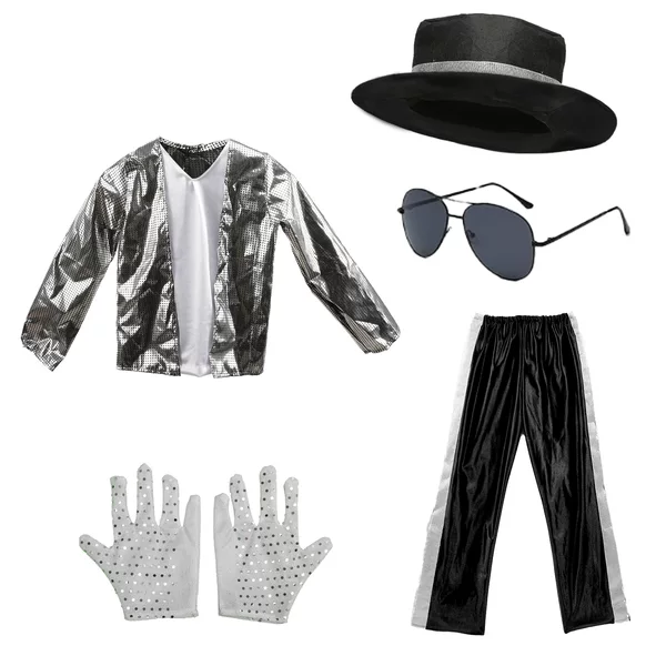 In Stock 70S Michael Jackson Costume Party Halloween Children's Party Retro Hippie Outfit