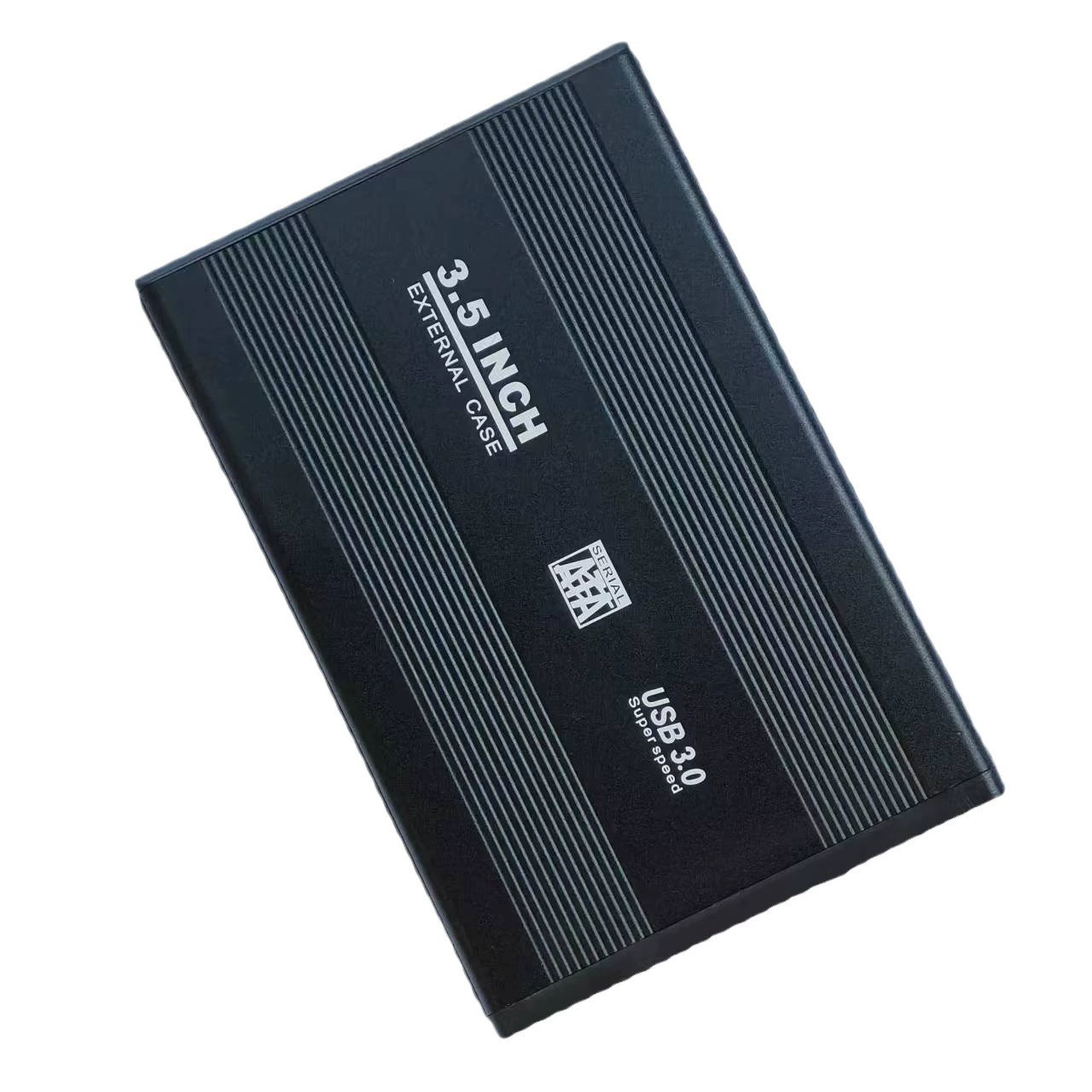 Настольный корпус из алюминиевого сплава DC12V, блок питания 3,5 дюйма SATA, USB3.0, корпус для жесткого диска