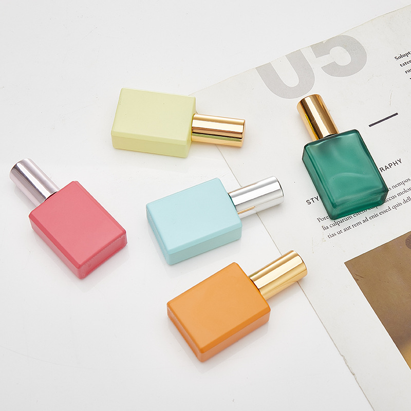 现货螺口15ml小样喷色香水玻璃瓶化妆品分装细喷雾便携空瓶