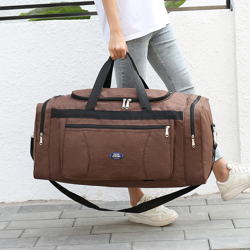 Bolsas de viaje portátiles transfronterizas de gran capacidad para viajes grandes bolsas de equipaje para hombres, ropa de almacenamiento en movimiento, bolsas de equipaje para ropa image 4