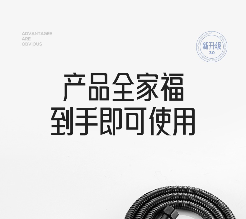 Cross-border shower head, pressurized super strong shower set, bath faucet, bathroom heater, household shower head, rain shower wholesale undefined