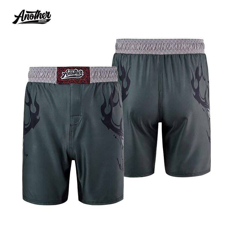 Anotherboxer Shenlu Brazilian Jiu-Jitsu Training Mma Fighting Shorts Four-Way Stretch High Elasticity Competition Shorts