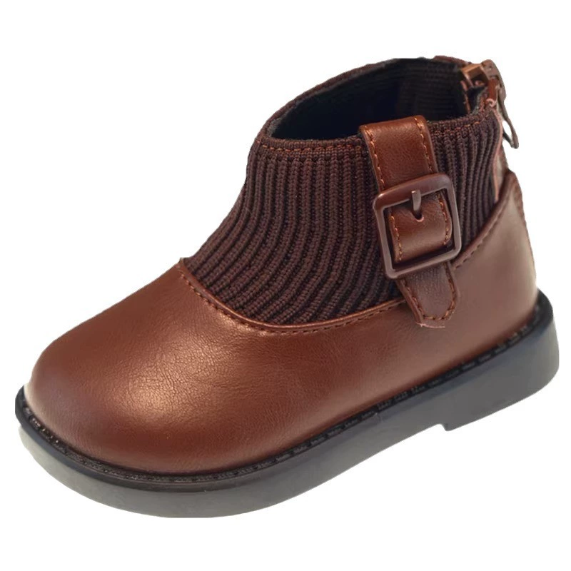 Martens, non-slip low boots, winter fleece footwear girl's, keep warm shoes