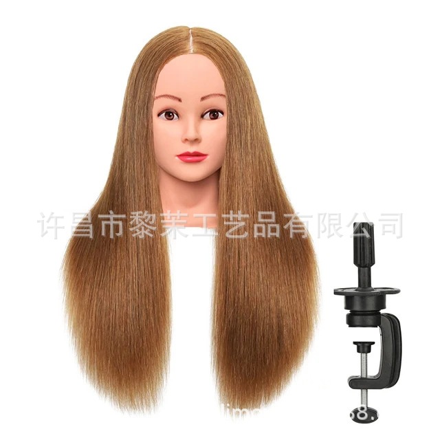 Xuchang Take Factory Comercio exterior Venta caliente Modelo Cabeza Cabeza Cabeza Cabeza de entrenamiento Cabeza trenzada Cabeza trenzada Cabeza de entrenamiento Cabeza trenzada de 26 pulgadas
