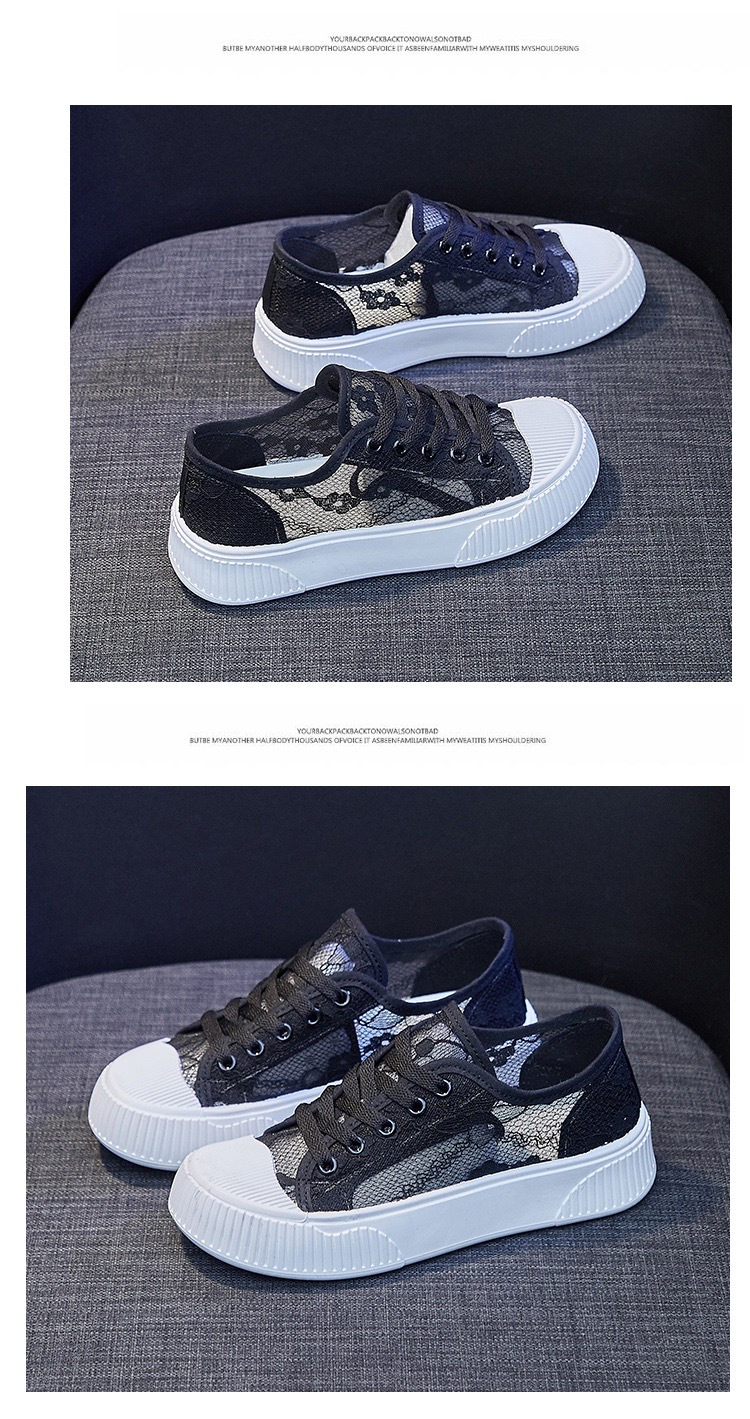 Student mesh neue sommer dünne kleine duft stil dicke sohle spitze weiß sport bord schuhe für frauen_voghion.com