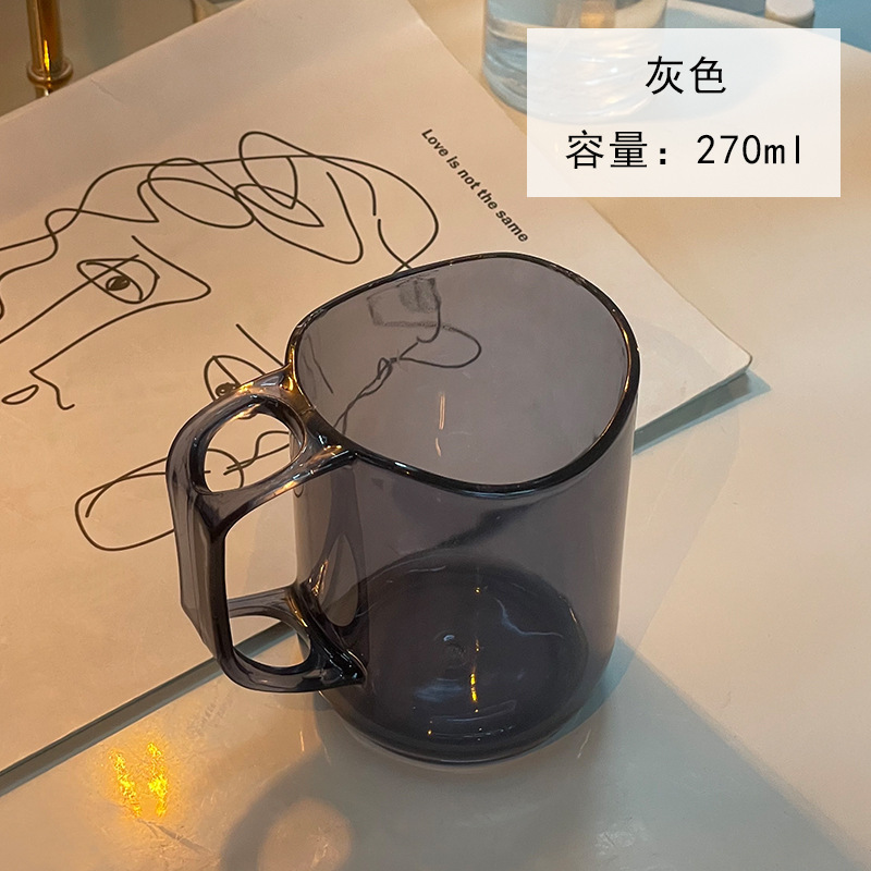 Cepillo de dientes taza de enjuague bucal taza de cepillo de dientes caja de almacenamiento taza de lavado enjuague bucal taza hogar simple transparente pareja Taza