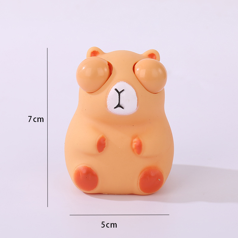 Transfronterizo caliente-venta llamativo gusano vegetal pellizco música descompresión juguete squeeze ojo-soplado creativo ventilación descompresión artefacto fábrica al por mayor