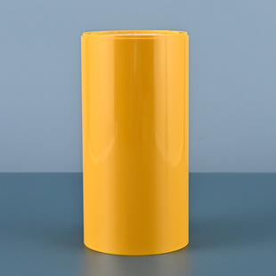 5cPET Yellow Release Film Can Be Glued and Coated Polyester Isolation Film Protective Film Colorful Pet Single-sided Silicone Oil Film