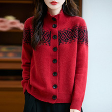 �͹�ƴɫ����㼑��L100%����ë�_��Ů���I�Ӻ�ᘿ�ë����q������