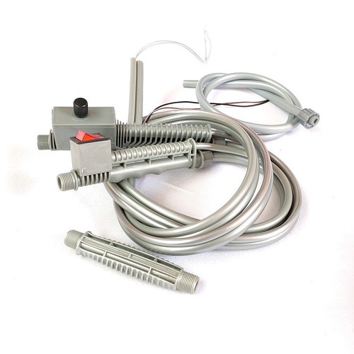 Electric sprayer with extended anti-freeze handle switch, water outlet hose handle speed regulation, not hard to open tube in winter