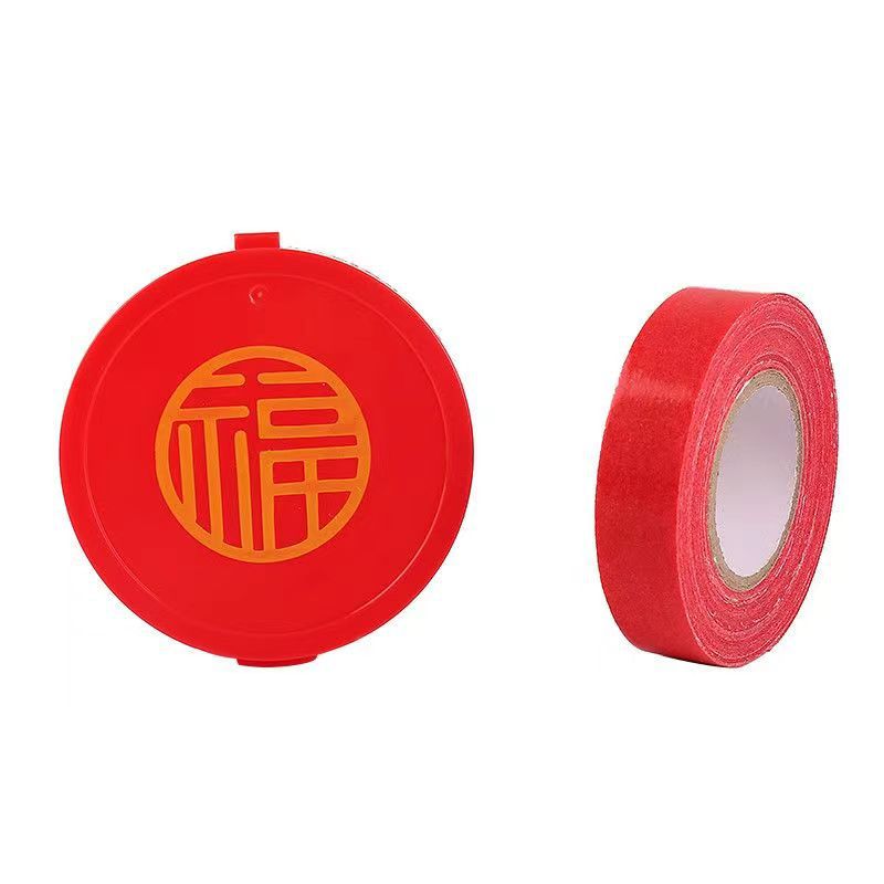 2025 rejilla de alta adherencia cinta adhesiva de doble cara sin trazas pegatinas coplas del Festival de Primavera cinta adhesiva de doble cara especial cinta a base de tela al por mayor