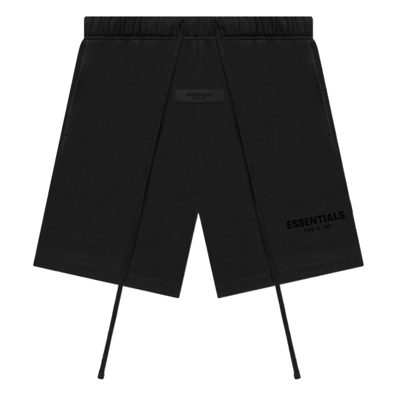 ESSENTIALS Короткие брюки Двойная линия High Street прилив Флокировка Повседневная пятикратная спортивная махая шорты для мужчин и женщин
