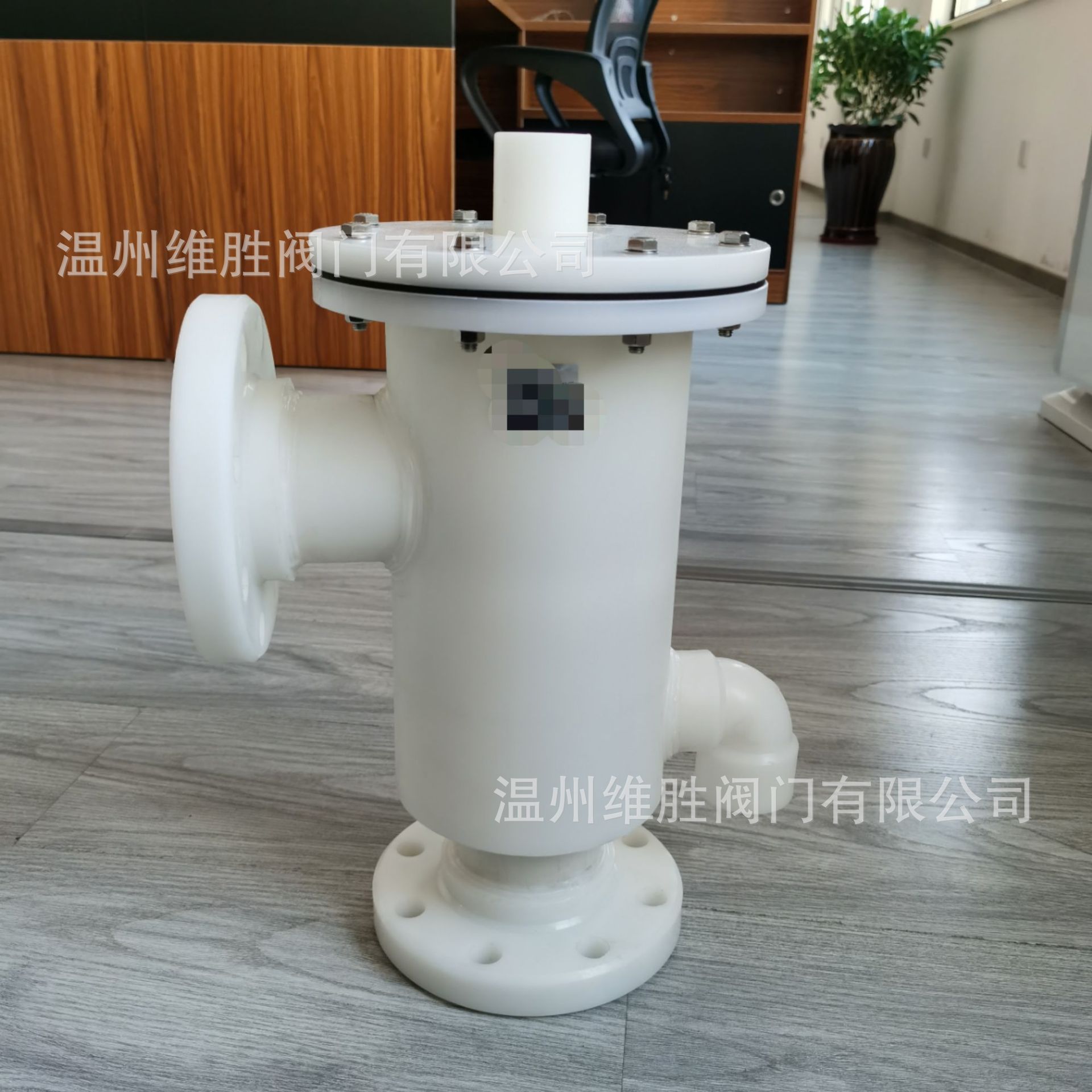 PP呼吸阀 塑料带接管阻火呼吸阀 盐酸储罐塑料呼吸阀 化工呼吸阀/