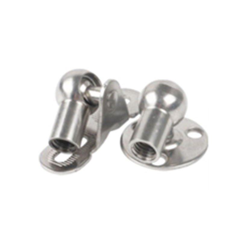 厂家批发304不锈钢气弹簧接头 上翻门家具头气压杆气动支撑杆配件