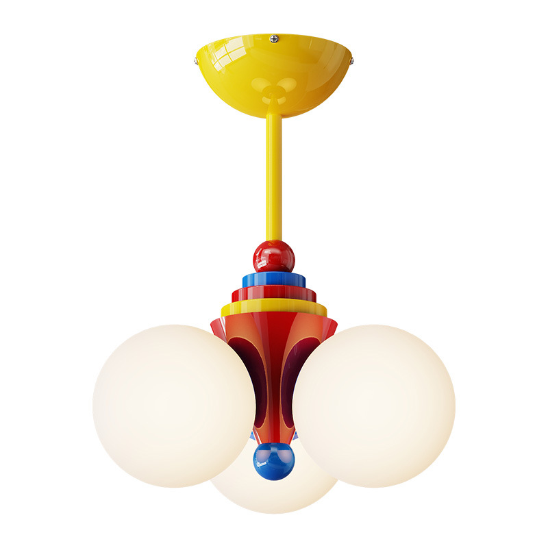 Memphis lámpara de la habitación de niños de espectro completo protector de ojos nórdico simple dormitorio principal lámpara de estudio Zhongshan lámpara 412L