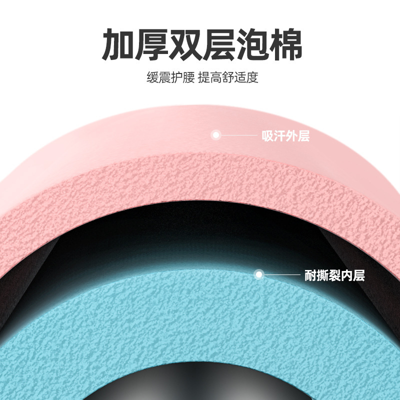 Anillo de hula de tubo de acero anillo de Hula pesado desmontable anillo de fitness equipo de fitness en casa anillo de masaje de espuma para adultos