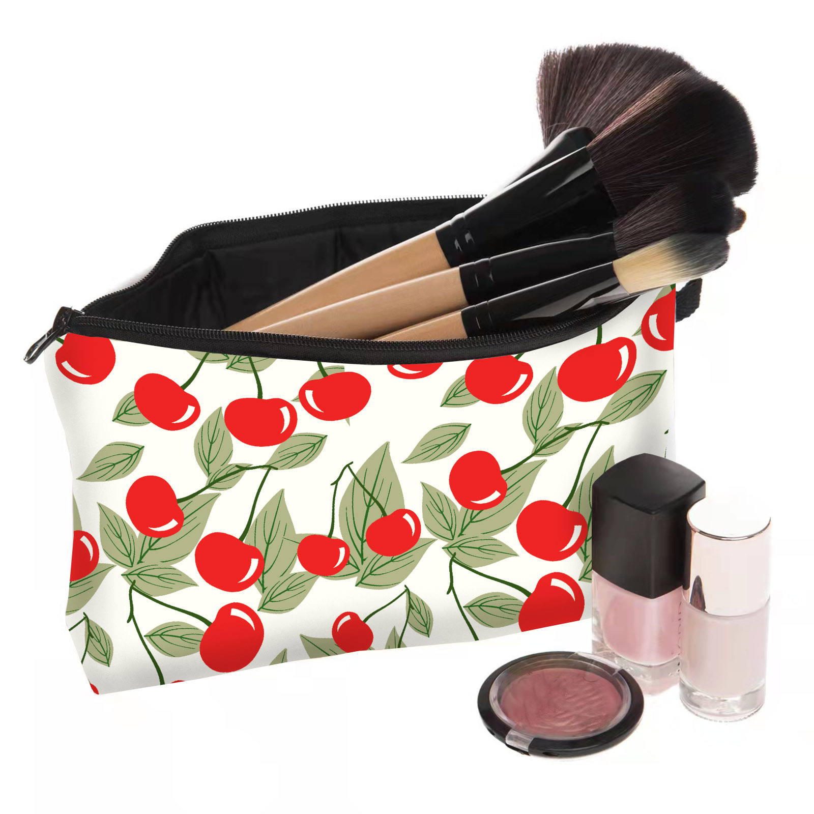 Women's Gender Vintage Style Classic Style Color Block Polyester Square Makeup Bags
